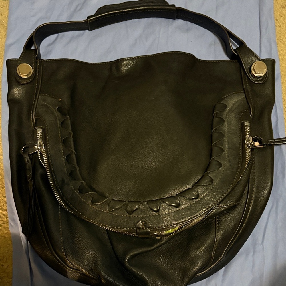 Black Leather Women's Bag